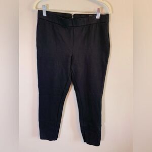 J Crew Black Pixie Pants size L‎